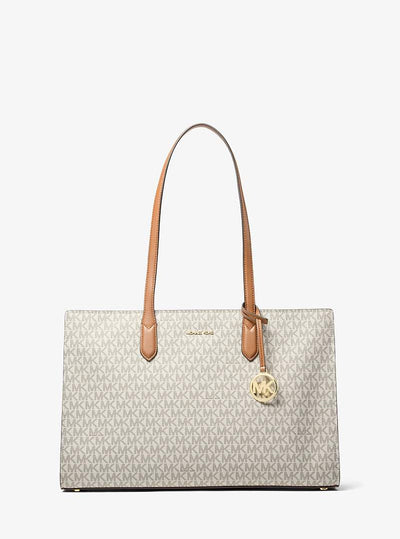 Michael Kors Scarlett Medium Signature Logo Tote Bag