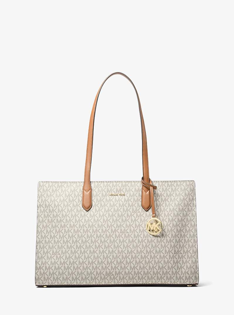 Michael Kors Scarlett Medium Signature Logo Tote Bag