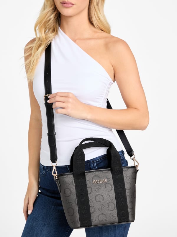 Guess Astra Enlarged Logo Mini Tote
