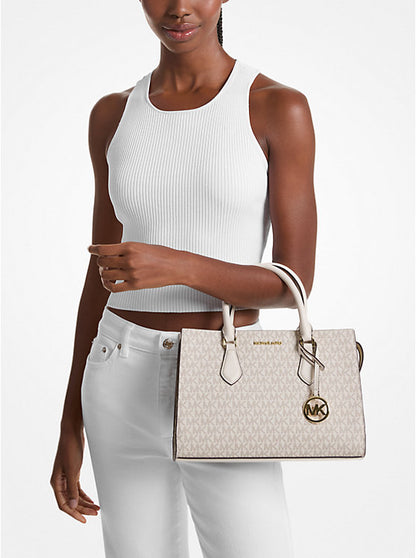 Michael Kors Sheila Medium Logo Satchel