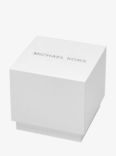 Michael Kors Mini Gwynn Gold-Tone and Leather Watch