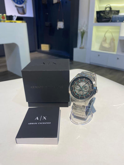 Armani Exchange Hampton Quartz Black Dial Men's Watch