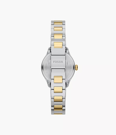 Fossil Gilmore Three-Hand Two-Tone Stainless Steel women’s Watch