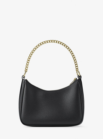 Michael Kors Jet Set Large Pebbled Leather Convertible Crossbody Bag