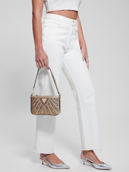 Guess Beauvoir Mini Top-Zip Shoulder Bag
