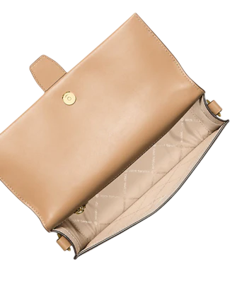 Michael Kors GREENWICH MEDIUM SIGNATURE LOGO CONVERTIBLE SHOULDER BAG