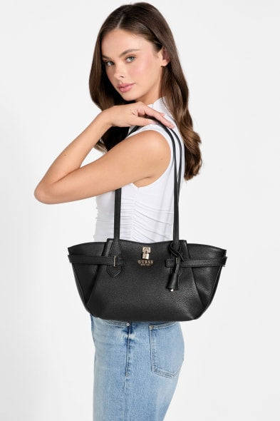 Guess Yesba Saffiano Shoulder Bag