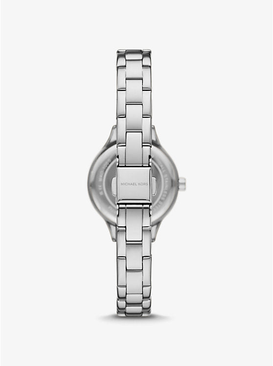 Michael Kors Petite Aspyn Pavé Silver-Tone Watch