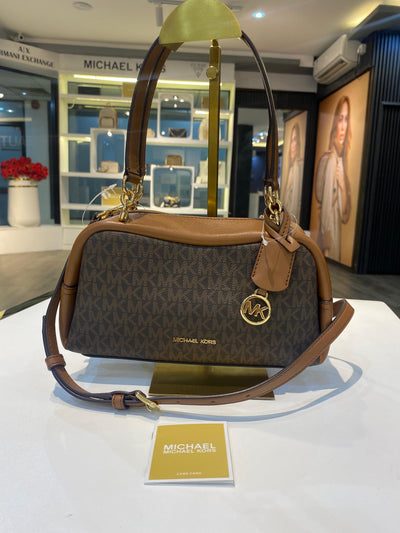 Michael Kors Cecily Small Signature Logo Shoulder Bag
