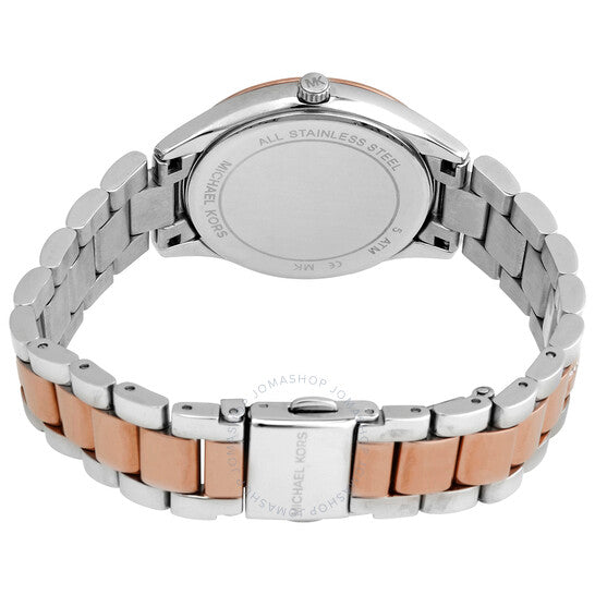 Lauryn Quartz White Mother of Pearl Dial Ladies Watch