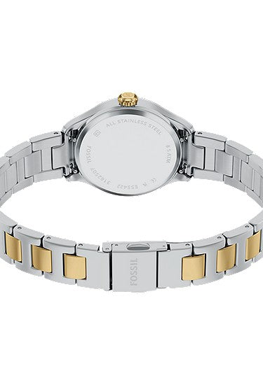 Fossil Gilmore Three-Hand Two-Tone Stainless Steel women’s Watch