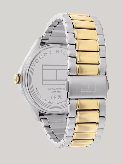 Tommy Hilfiger Sport Watch with Two-Tone Bracelet Women