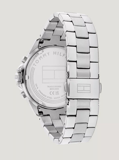 Tommy Hilfiger Watch with Sub-Dials and White Bezel Women