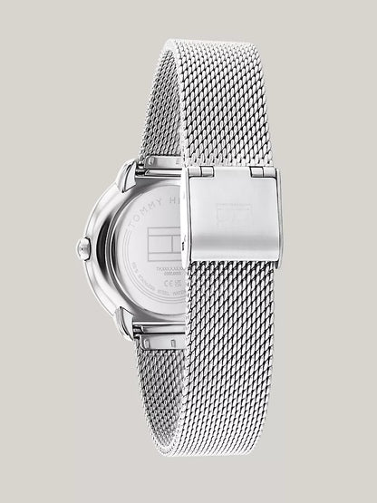 Tommy Hilfiger 32MM Stainless Steel Mesh Bracelet Watch Women