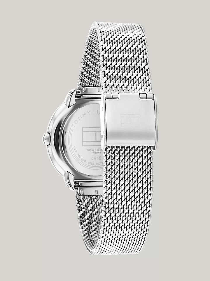 Tommy Hilfiger 32MM Stainless Steel Mesh Bracelet Watch Women