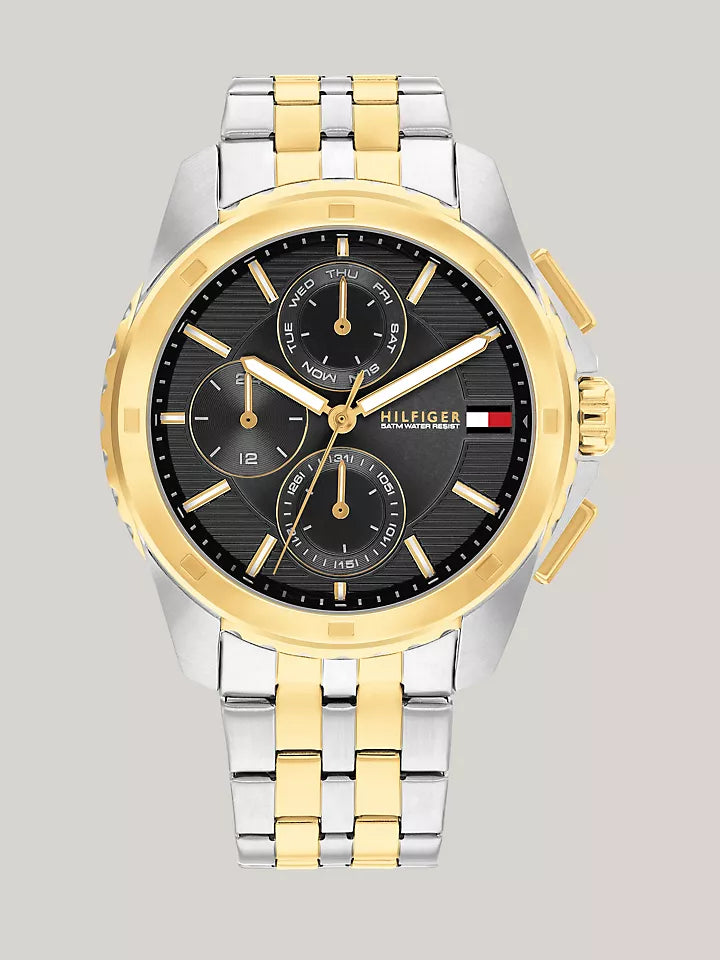 Tommy Hilfiger 44MM Multifunction Grey Dial Watch