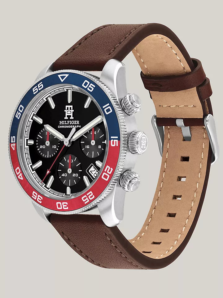 Tommy Hilfiger 41MM TH85 Split Bezel Chronograph Watch