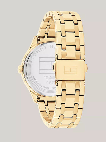 Tommy Hilfiger 38MM Gold-Tone Multifunction Watch Women