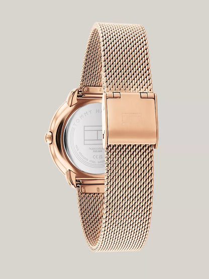 Tommy Hilfiger 32MM Rose Gold-Tone Bracelet Watch Women