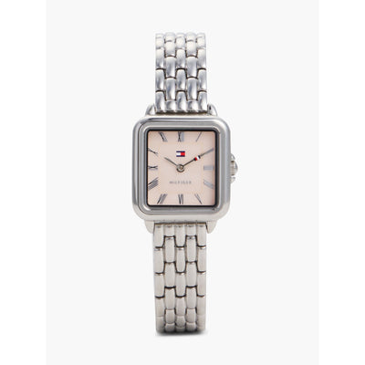 Tommy Hilfiger 24MM Rectangle Dial Dress Watch Blush