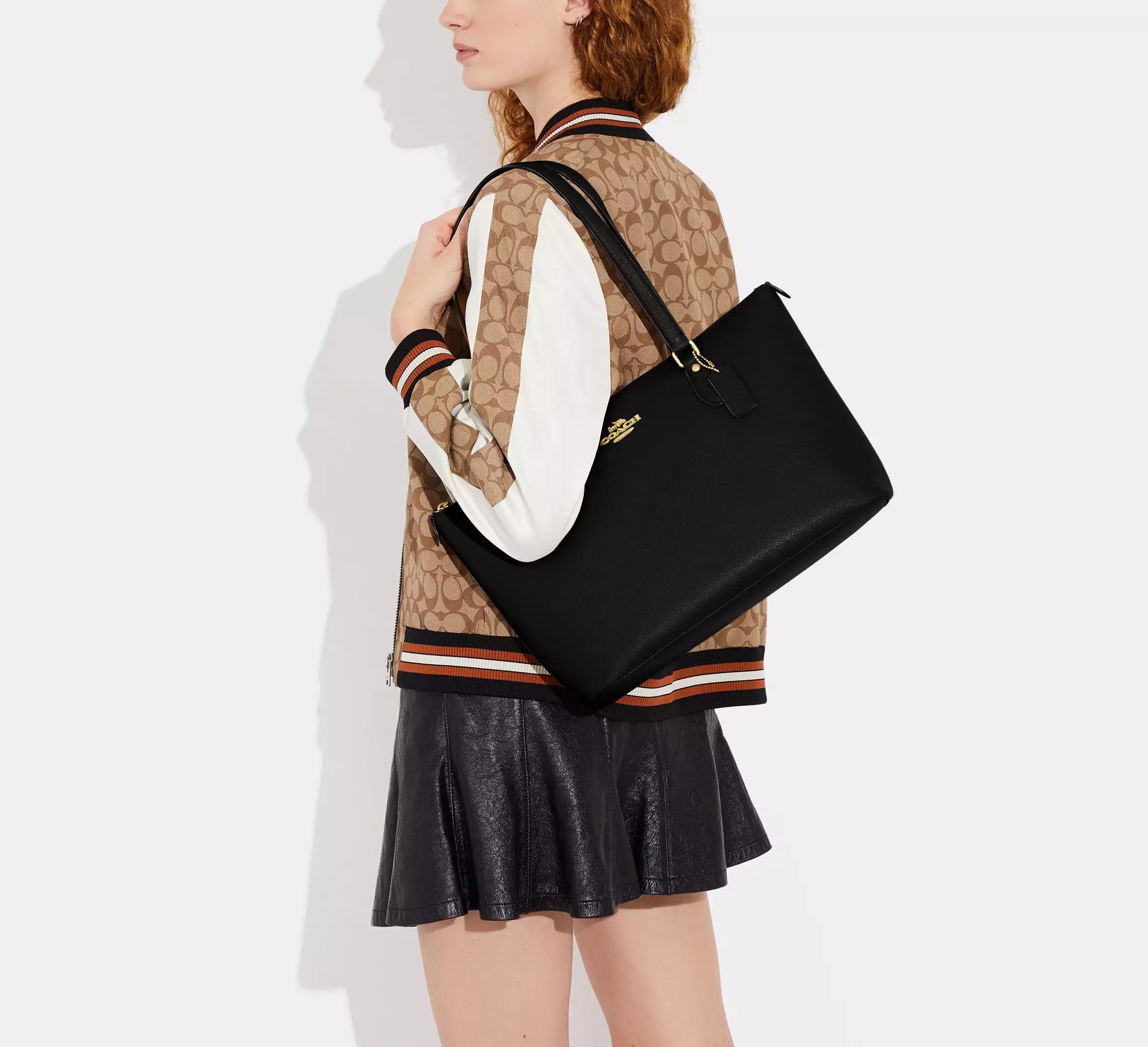 Coach Gallery Tote Bag - Crossgrain leather