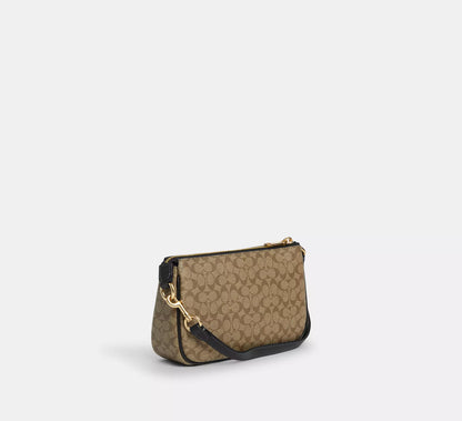 Coach Nolita 19 In Signature Canvas - Signature canvas/Gold/Khaki/Black