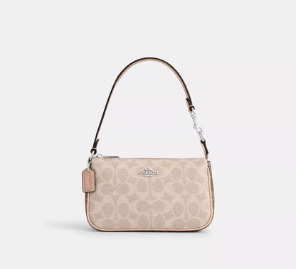 Coach Nolita 19 In Blocked Signature Canvas